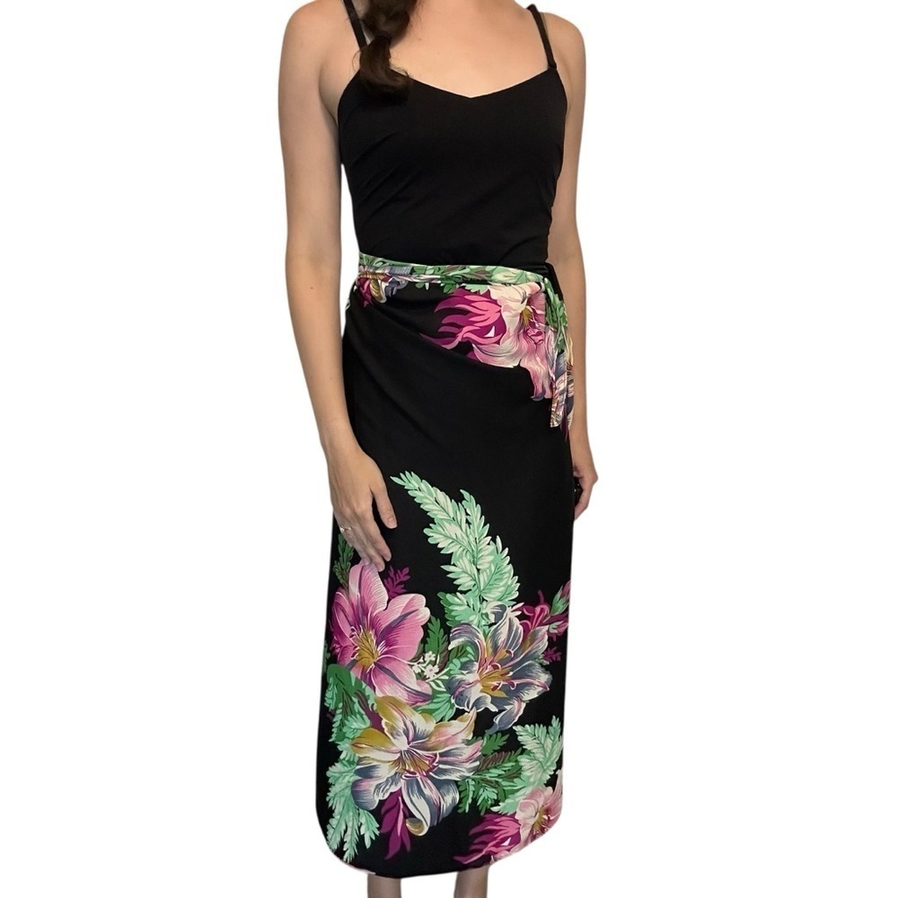 Walter Baker Paradise Sarong Grand Magnolia Beach Wrap Pool Boho One Size